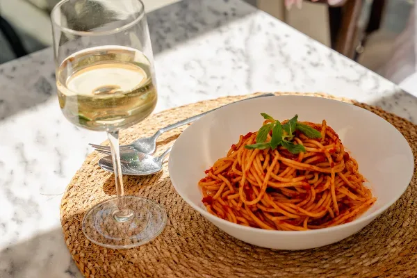 Domatesli Spagetti / Tomato Spaghetti