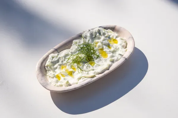 Süzme Yoğurtlu Kabak / Zuccini With Creamy Yogurt